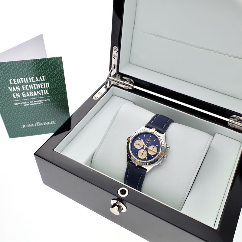 Image 4 of Breitling Callisto Chronograph B11045; Vintage chronograph watch