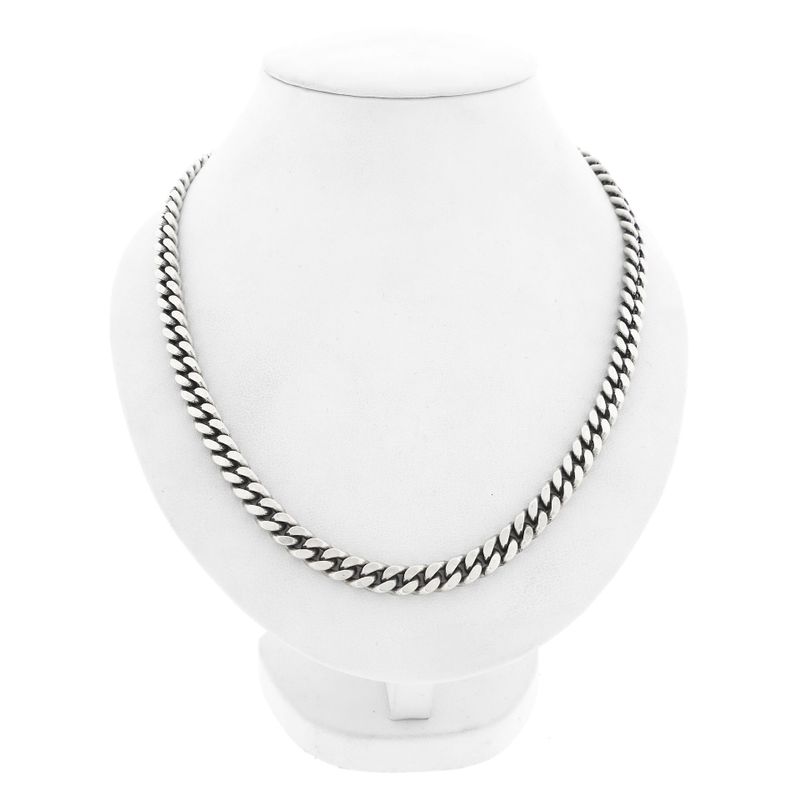 Image 1 of Silver Gourmet Link Chain