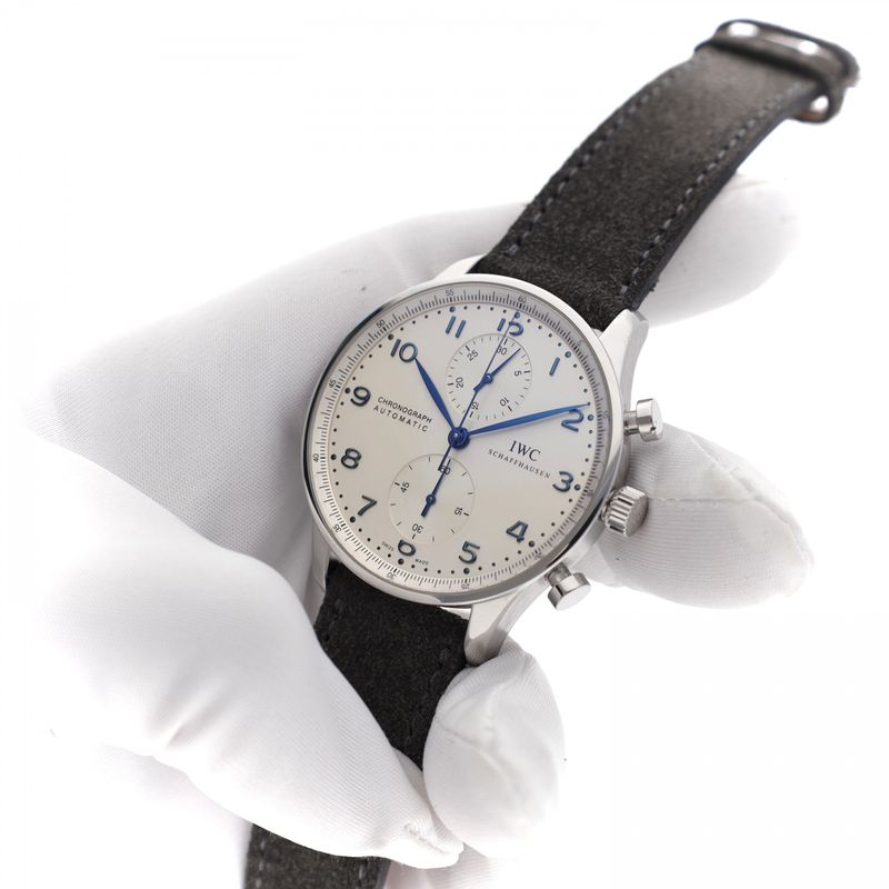 Image 13 of IWC Portuguese Chronograph IW371446; Automatic Men's Watch