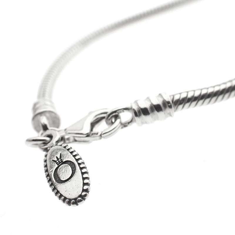 Image 3 of Pandora necklace; Silver; Lobster clasp | 42 cm