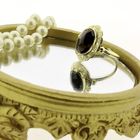 Image 2 of Gold ring with garnet | Vintage