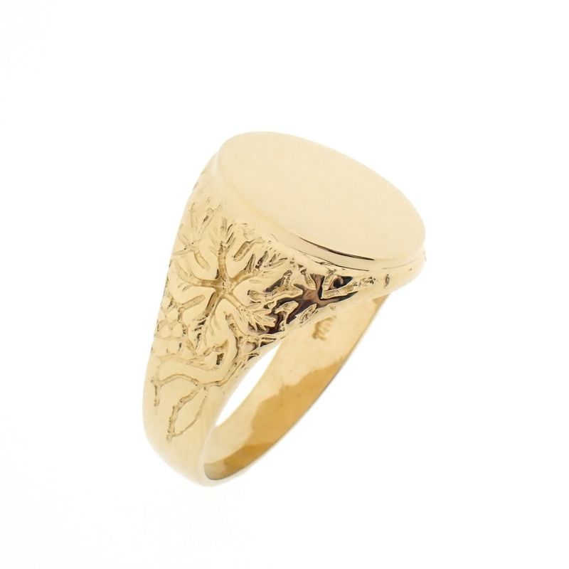 Image 1 of Gold signet ring