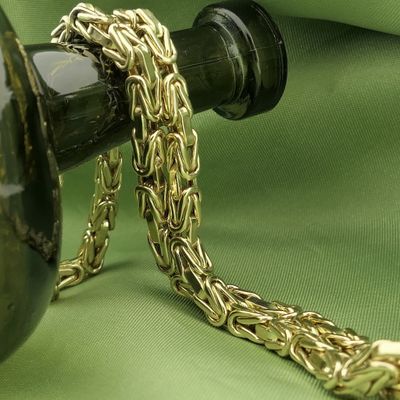 Image 2 of Gold king's link chain | 45.5 cm