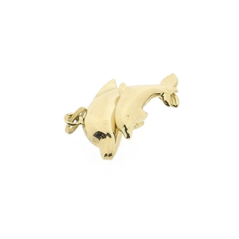 Image 10 of Golden dolphin pendant