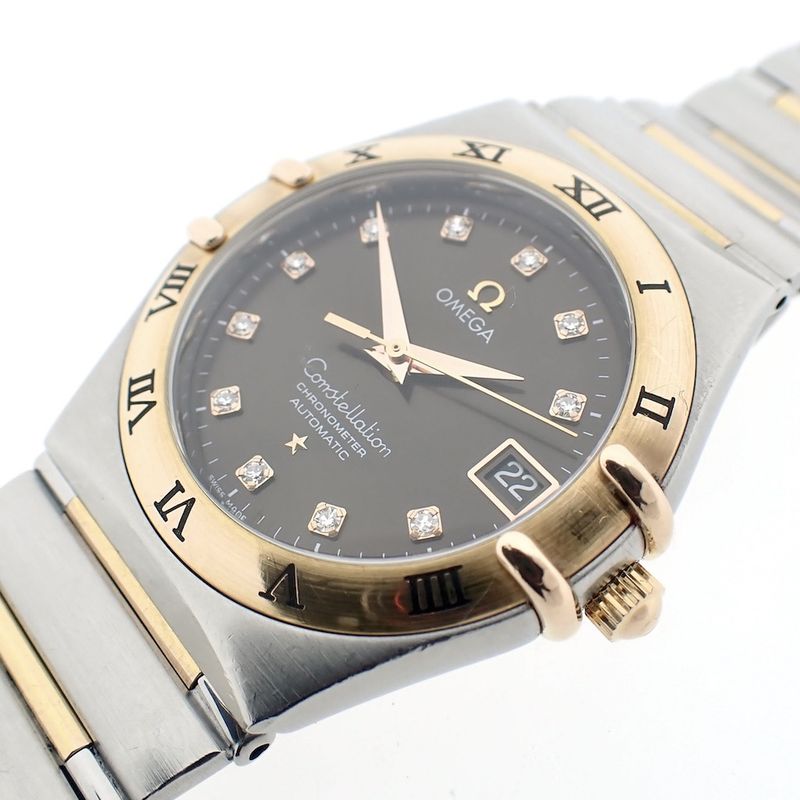 Image 12 of Omega Constellation Automatic; Watch with diamond dial