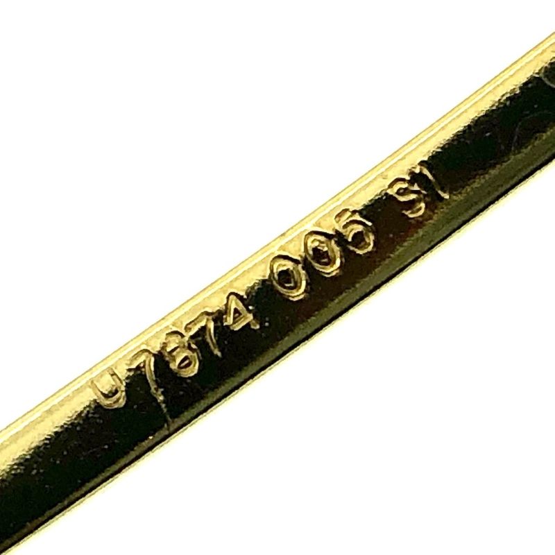 Image 3 of Two-tone gold bangle with 0.05 ct. diamond | Ø 61 mm