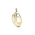 Image 5 of Golden abstract pendant
