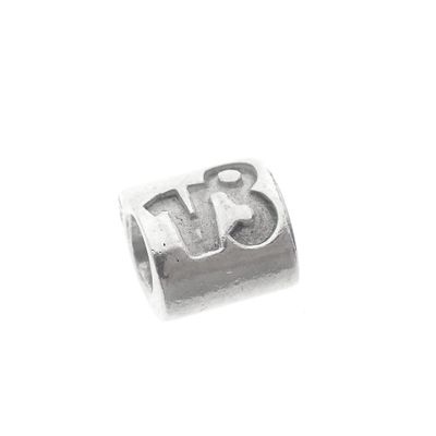 Image 1 of Pandora charm; Silver; Zodiac Sign Capricorn