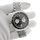 Image 14 of Heuer Autavia 1163; Vintage chronograph men's watch