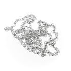 Image 5 of Silver jasseron link chain | 82 cm