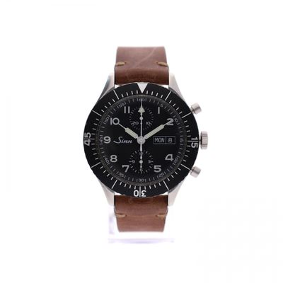 Afbeelding 1 van Sinn 155 Manufactum Chronograph 155.030; Automatisch Heren Horloge