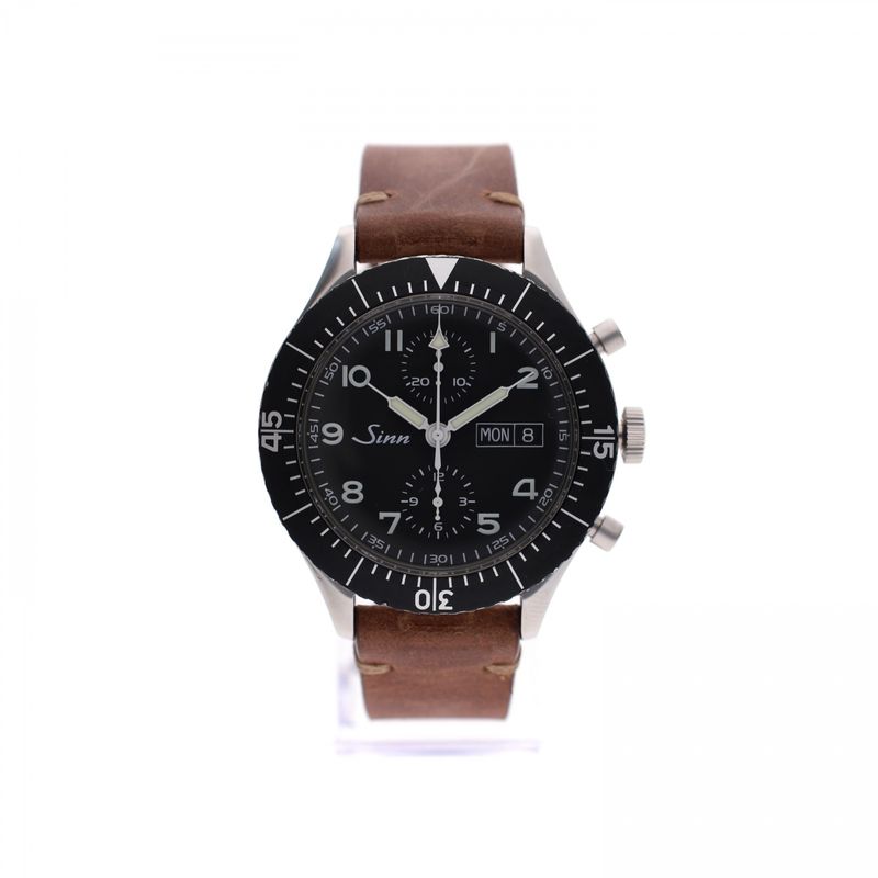 Afbeelding 1 van Sinn 155 Manufactum Chronograph 155.030; Automatisch Heren Horloge
