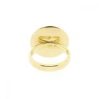 Afbeelding 4 van Gouden statementring met diamanten; 0,03 ct.