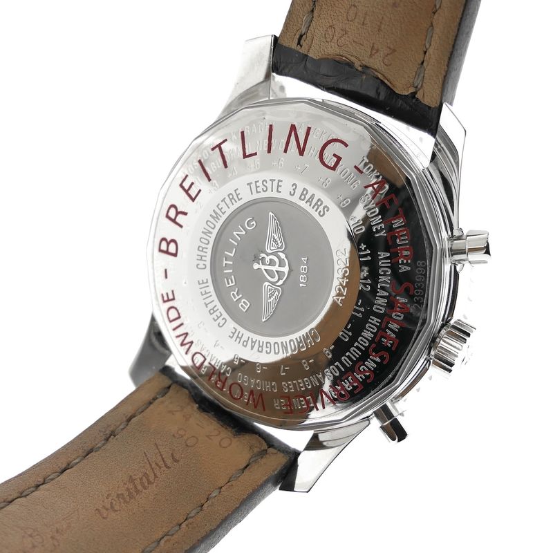 Image 13 of Breitling Navitimer World GMT A24322; Automatic men's watch