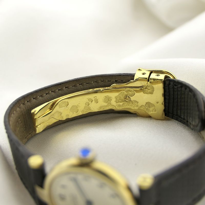Image 15 of Cartier 'Must de Vendome' Vermeil; Ladies watch