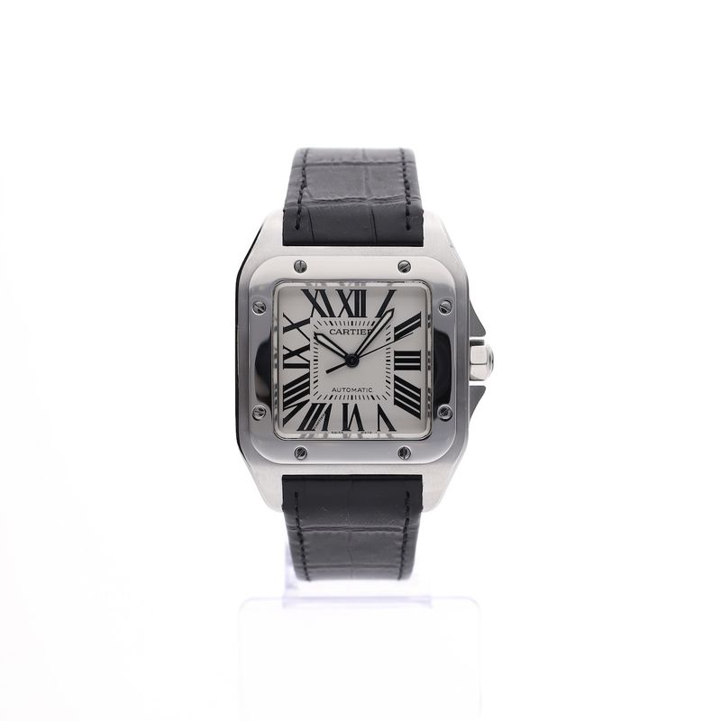 Image 1 of Cartier Santos 100 XL Automatic W20076X8/2656; Automatic men's watch