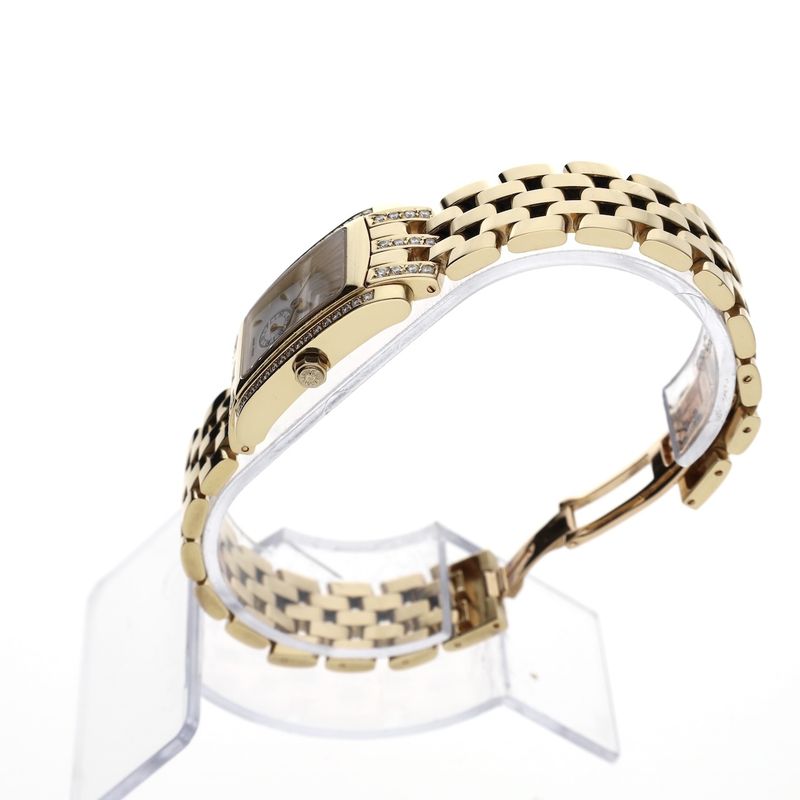 Image 8 of Longines Dolce Vita L5.155.7; 18k gold women's watch with diamonds