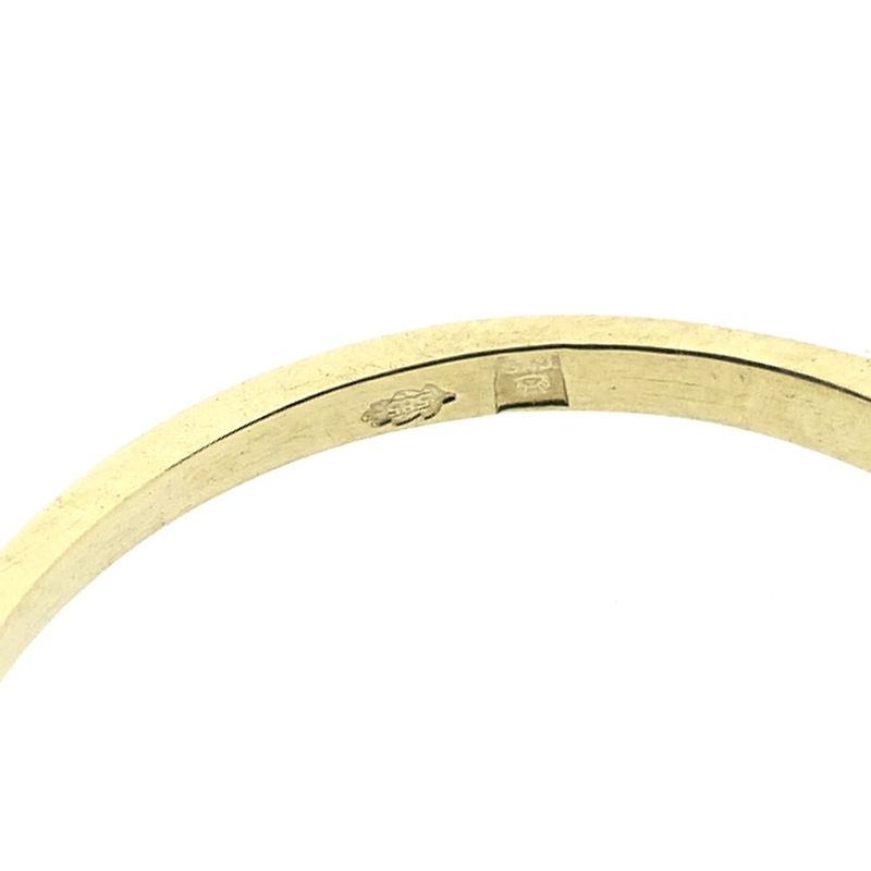 Image 9 of Gold solitaire ring with diamond | 0.015 ct.