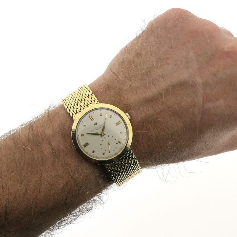Image 27 of Vacheron Constantin Chronometre Royal 'Bracelet Watch'; Vintage gold men's watch