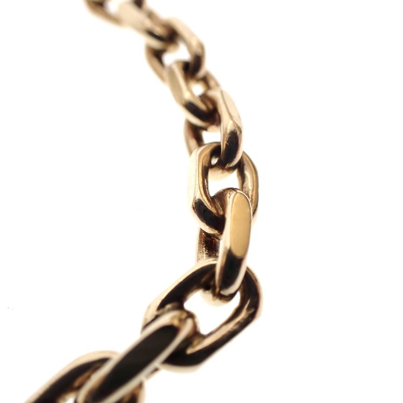 Image 4 of Gold anchor link bracelet