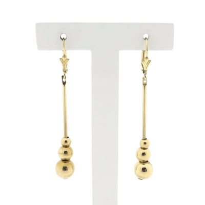 8 carat earrings with balls Image 1 of 8 carat earrings with balls