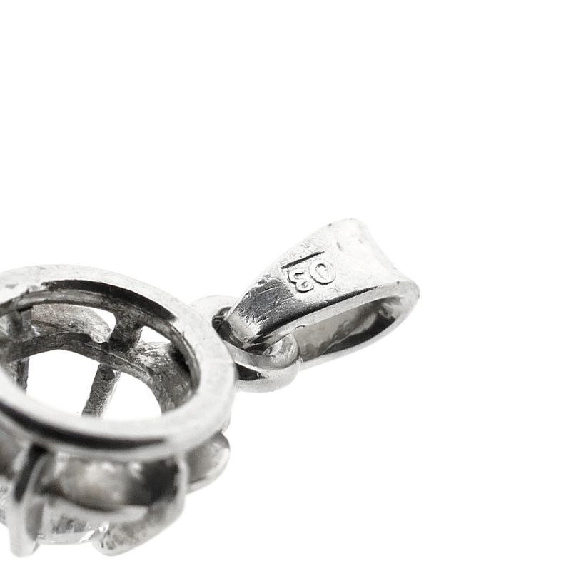 Image 7 of white gold pendant with diamond | 0.20 ct.