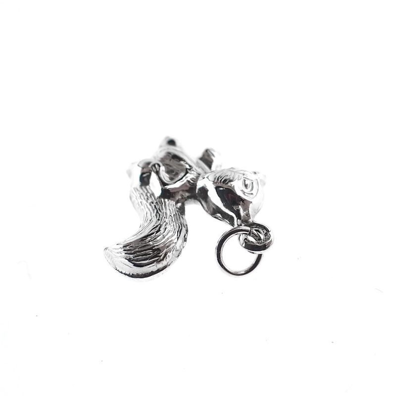 Image 5 of Silver charm; Squirrel