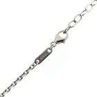 Image 5 of Silver anchor link necklace with pendant | 41.5 cm - 46.5 cm