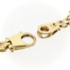 Afbeelding 4 van Bicolor gouden panterschakel armband