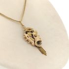 Image 6 of Gold pendant with quartz