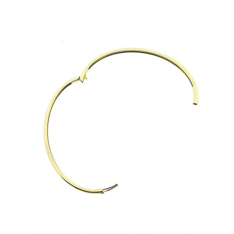 Image 5 of Gold thin slave bracelet | Ø 62mm