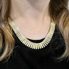 Image 9 of Gold matte Cleopatra necklace