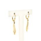 Image 3 of Two-tone gold earrings