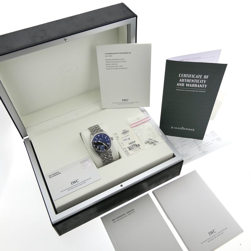 Image 17 of IWC Fliegeruhr Spitfire 'Mark XVI' IW3255; Automatic men's watch