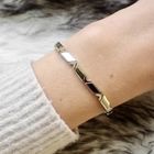 Image 6 of Two-tone gold fantasy link bracelet | 19.5 cm