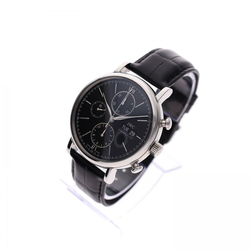 Afbeelding 5 van IWC Portofino Chronograph IW391002; Automatisch Heren Horloge