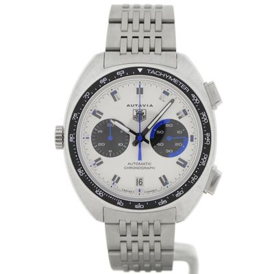 Image 1 of TAG Heuer Autavia CY2110 'Siffert' Re-Edition; Chronograph men's watch