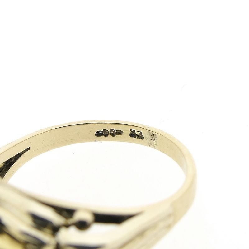 Image 5 of Gold ring with tourmaline