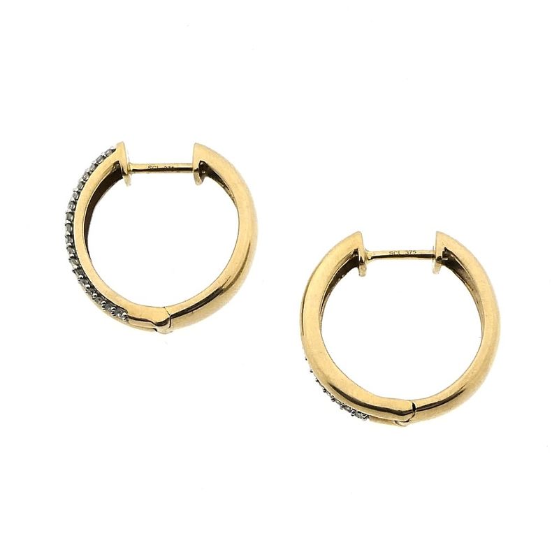 Image 4 of 9 carat stud earrings with diamonds