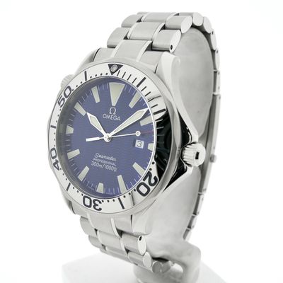Image 2 of Omega Seamaster 300m 'Electric Blue'; Men's diving watch