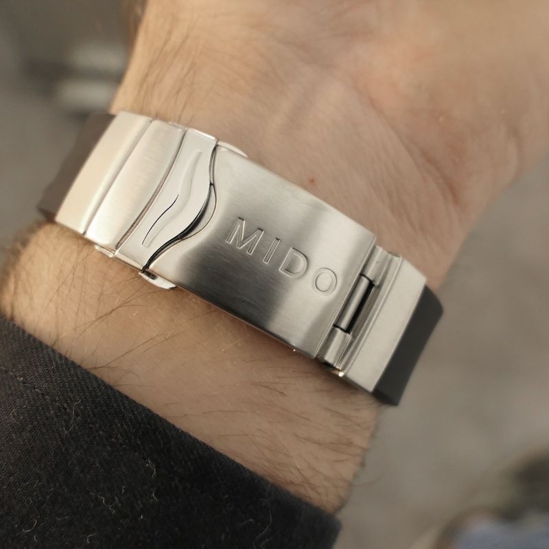 Image 14 of Mido All Dial; Chronograph men's watch with carbon dial