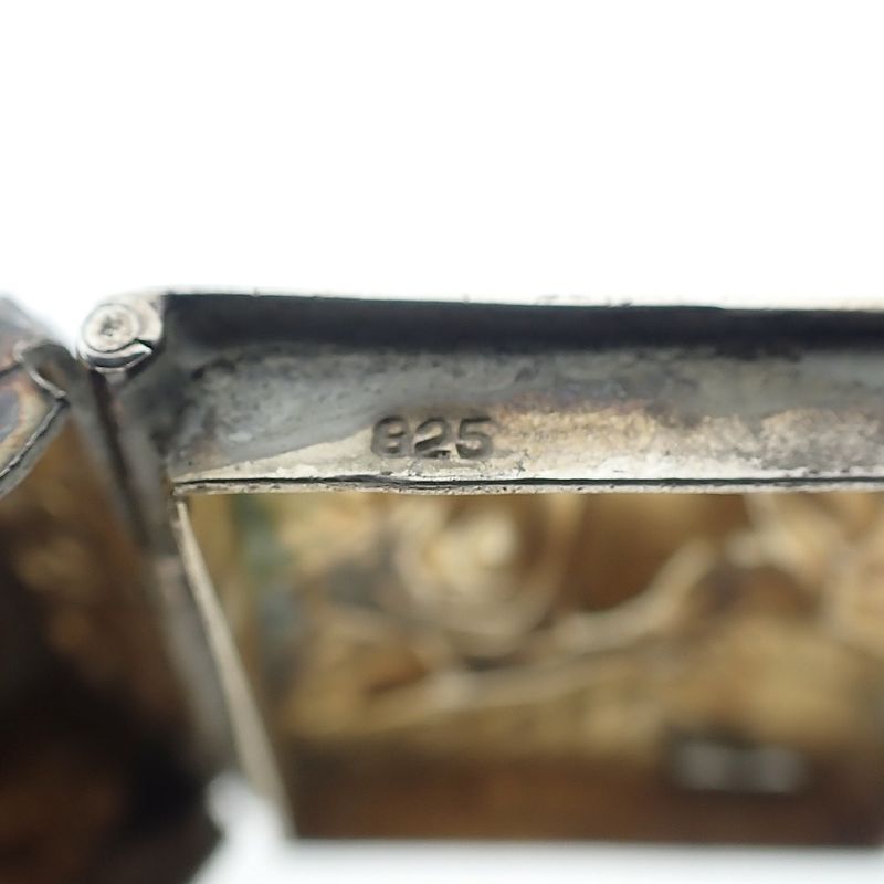 Image 6 of Vintage silver pill box