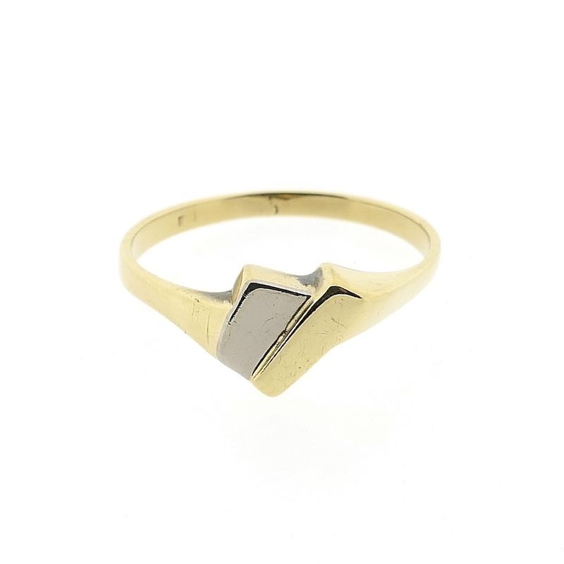 Image 3 of Two-tone gold ring