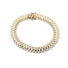 Image 1 of Vintage gold fantasy link bracelet