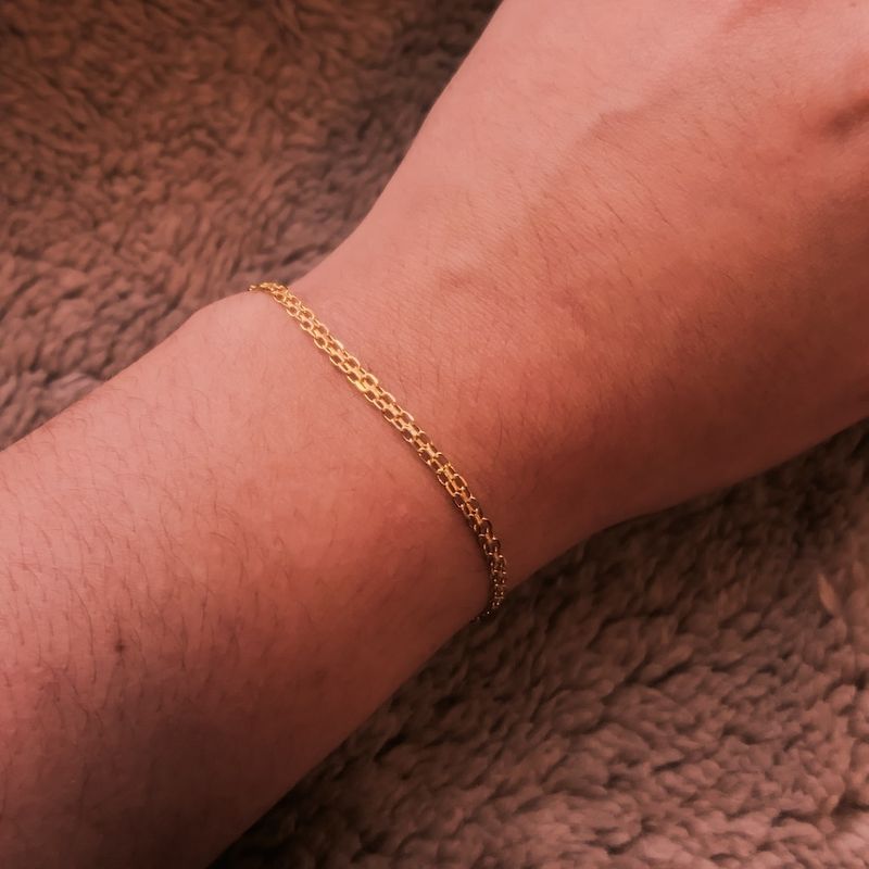 Image 7 of Gold fantasy link bracelet | 18.5 cm