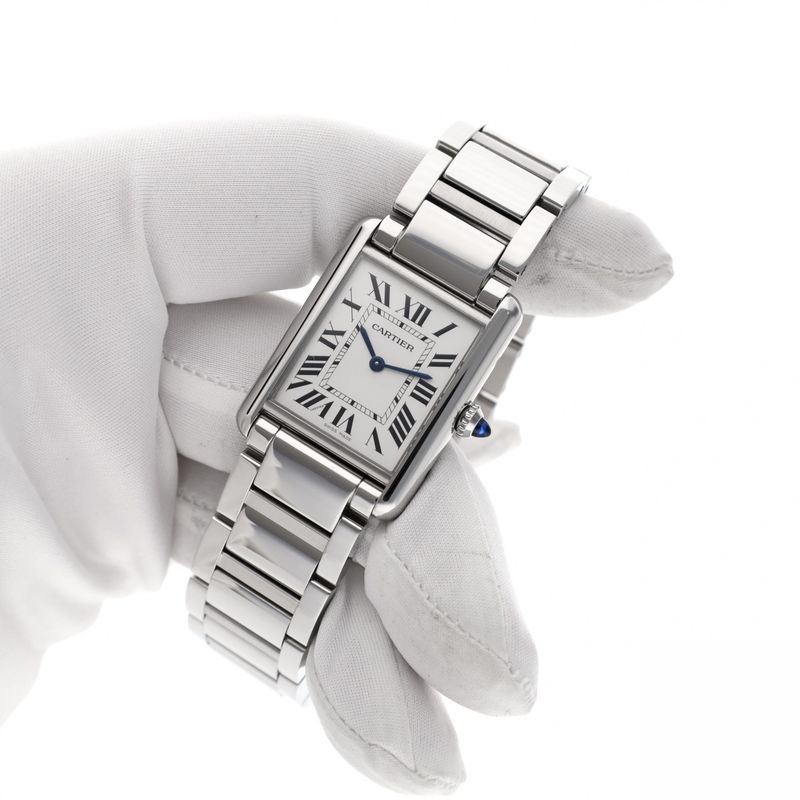 Image 7 of Cartier Tank Must 'Large' 4323 WSTA0052; Unisex watch