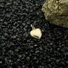 Image 2 of Gold minimalist pendant of a heart