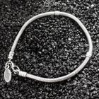 Image 2 of Pandora bracelet; Silver; lobster clasp | 19 cm