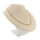 Image 2 of Gold twisted gourmet link chain