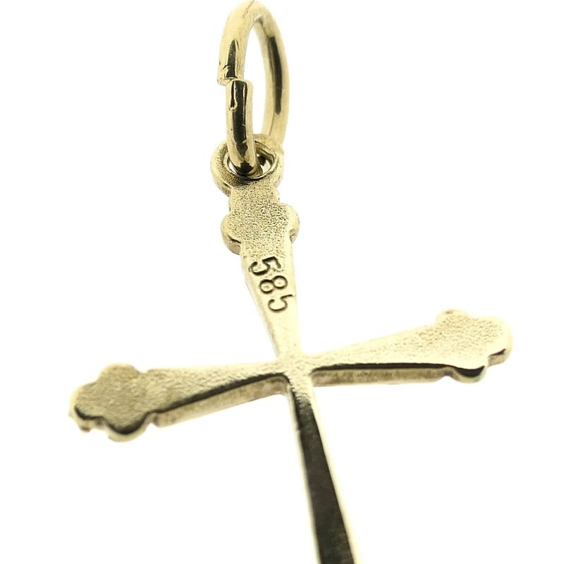 Image 4 of Gold pendant of a cross